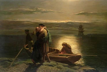 Emigranten, 1858